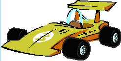 Cartoon car