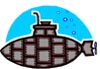 Cartoon submarine